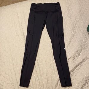 Lululemon Fast and Free HR Tight 28" Suede